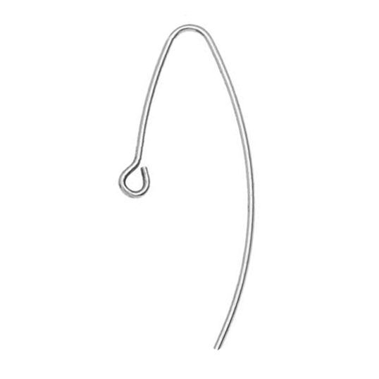 S4U Stříbrné náušnicové zapínání otevřené - dámský patent Ag 925/1000 - 1 kus - KST1014