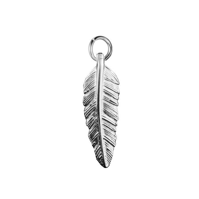 Levně S4U Malý ocelový přívěsek lístek - OPP1764