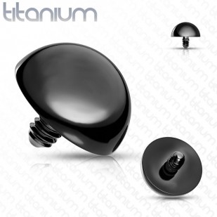 Náhradní půlkulička TITAN k labretě, závit 1,2 mm, rozměr 3 mm