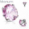 Náhradní kamínek TITAN, závit 1,2 mm, 3mm (modrá)