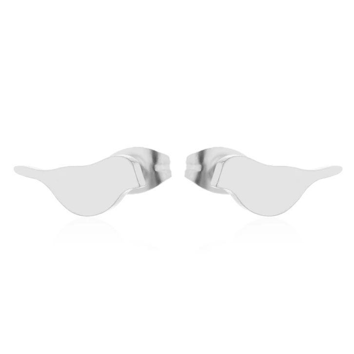 S4U Ocelové náušnice ptáčci - OPN1725-ST