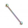 Industrial piercing 1,6 x 38 mm (růžové zlato)