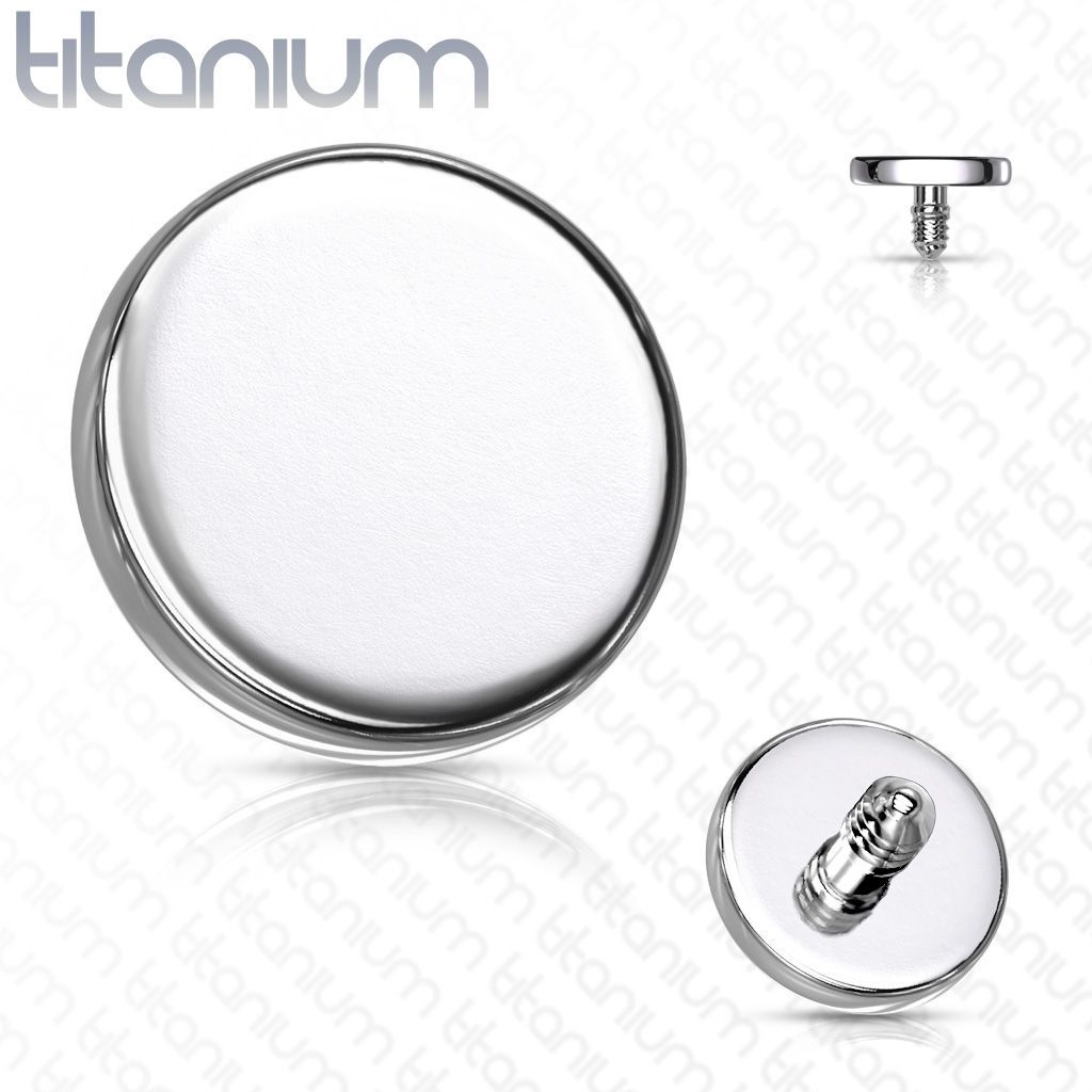 Levně S4U Ozdobná placka k dermálu TITAN, závit 1,6 mm, rozměr 4 mm - TIT1088