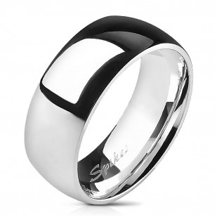 TT1025 Pánský snubní prsten titan, šíře 8 mm