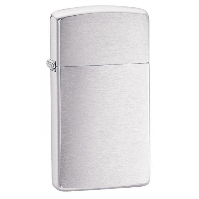 ZIPPO ZIPPO Slim zapalovač broušený chrom - 21112