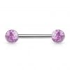 Piercing do jazyka (červená)