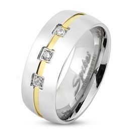 Levně S4U OPR1515 Pánský snubní prsten (60) - OPR1515-60