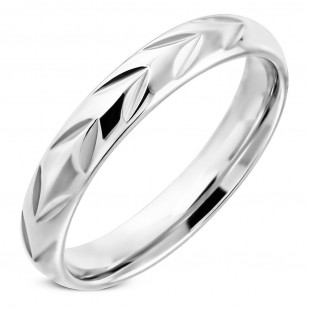 NSS3002 Dámský snubní prsten ocel