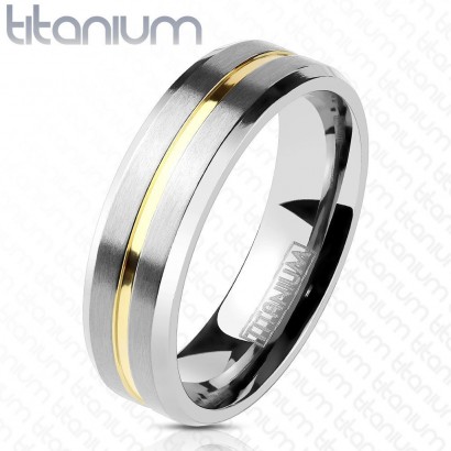 TT1043 Dámský snubní prsten titan (52)
