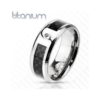 TT1034 Pánský snubní prsten titan (62)