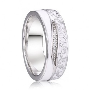 AN1039 Dámský snubní prsten, stříbro AG 925/1000