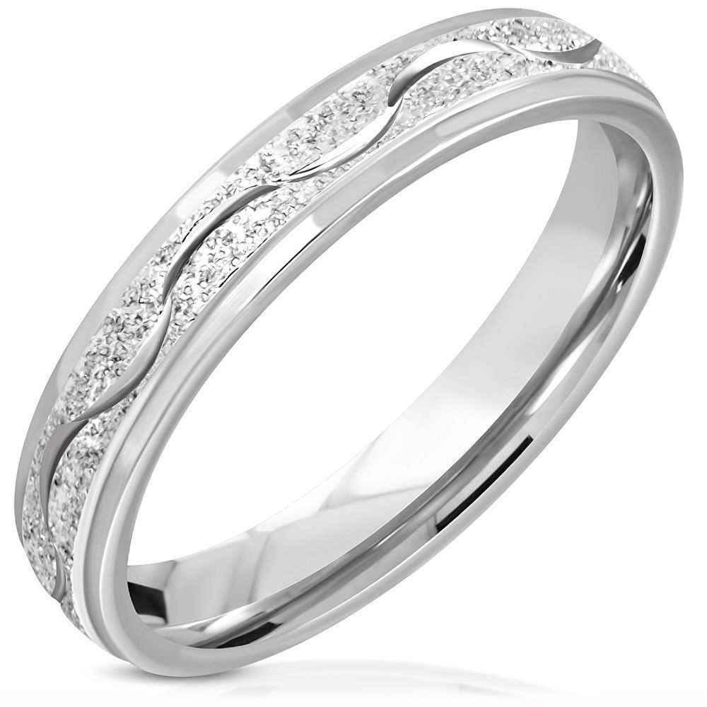 NUBIS NSS3003 Dámský snubní prsten ocel (51) - NSS3003-51