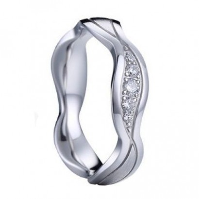 AN1046 Dámský stříbrný snubní prsten vel. 59 (3,70 g)