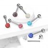 Piercing do jazyka vnitřní závit (vitrail medium)