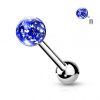 Piercing do jazyka vnitřní závit (vitrail medium)