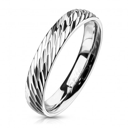 OPR1832 Pánský ocelový snubní prsten (68)