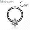 Segment kruh - septum piercing TITAN