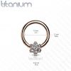 Segment kruh - septum piercing TITAN