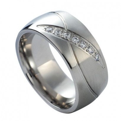 NSS1019 Dámský snubní prsten se zirkony (61)