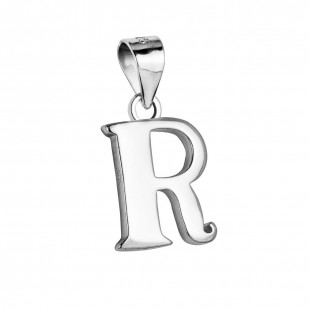 Stříbrný přívěsek - písmeno R