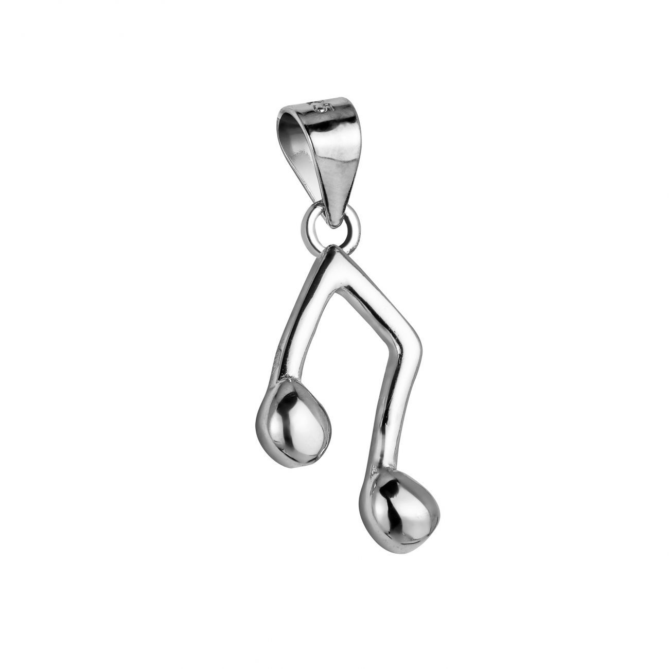 NUBIS Stříbrný přívěsek nota - NB-4001