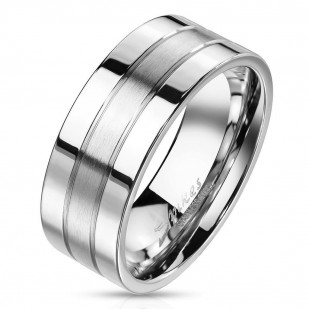 OPR1406 Pánský snubní prsten šíře 8 mm