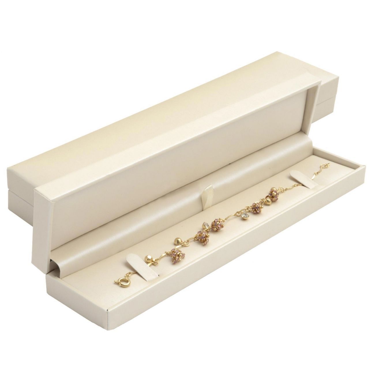 S4U Dárková krabička na náramek, smetanová - KR0168-SM