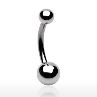 Levně Piercing do pupíku - banánek malý (1,6 x 10 mm)