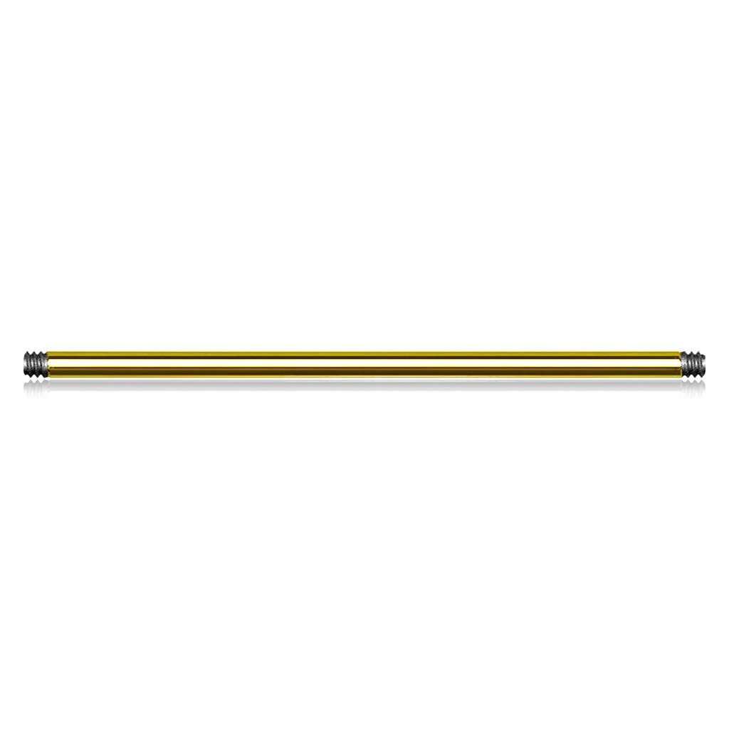 S4U Zlacená náhradní tyčka, závit 1,2 mm (1,2 x 6 mm) - ND019GD-1206