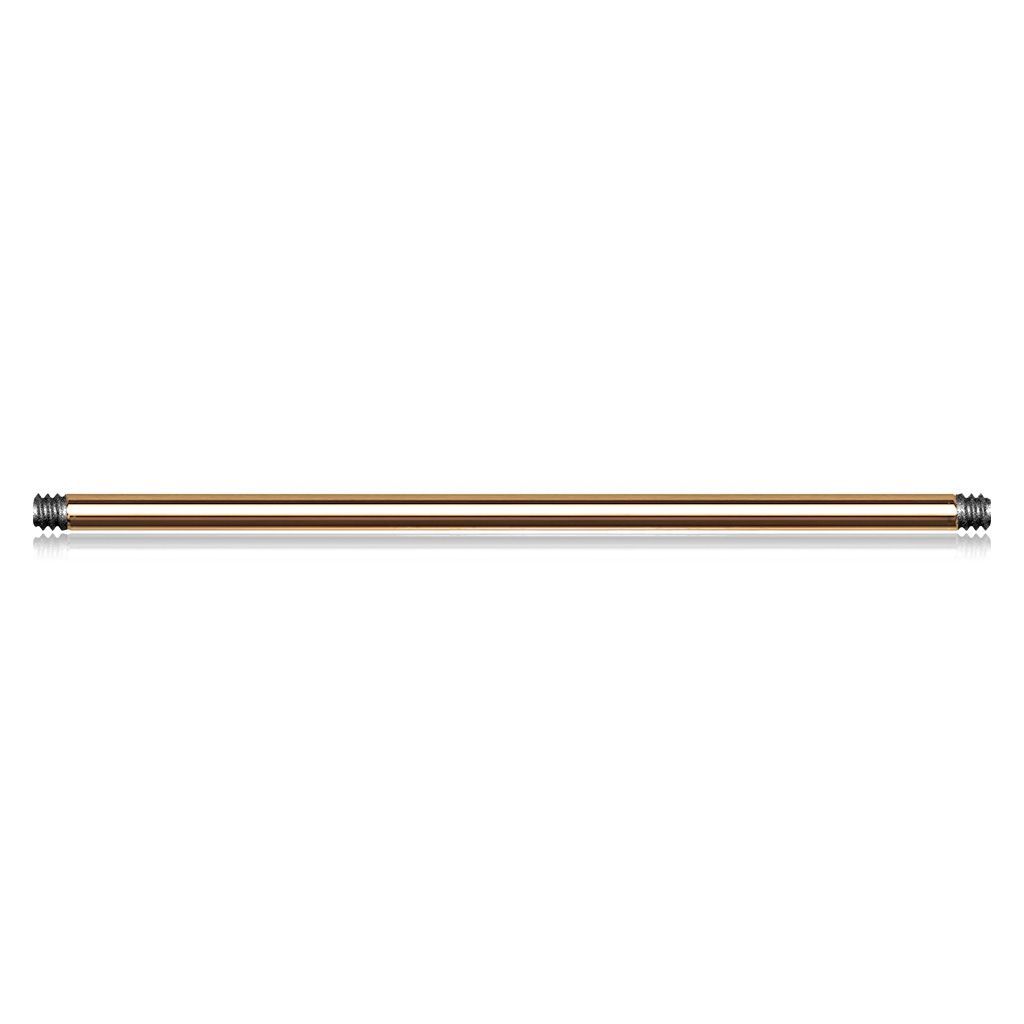 Levně S4U Zlkacená náhradní tyčka, závit 1,2 mm, délka 6 mm (1,2 x 6 mm) - ND019RD-1206