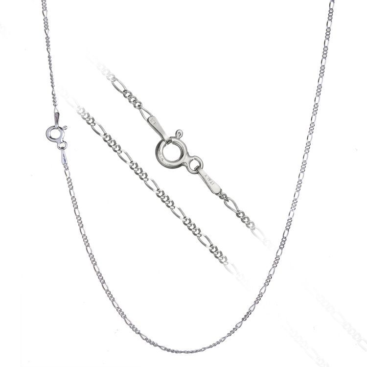 Stříbrný řetízek figaro, š. 1,4 mm (45 cm, 2,05 g) - ZB9040-45