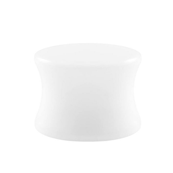 S4U Akrylátový plug do ucha bílý (10 mm) - PL01095-10W
