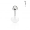 Piercing do brady PTFE, zirkon 2 mm