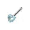 Piercing do nosu - srdíčko 3 mm