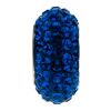 Navlékací přívěsek korálek s krystaly Swarovski®, CAPRI BLUE