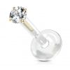 BioFlex piercing do brady, 2 mm zirkon (1,2 x 6 mm)