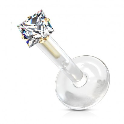 BioFlex piercing do brady, zirkon 2x2 mm