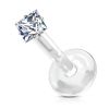 BioFlex piercing do brady, zirkon 2x2 mm (1,2 x 8 mm)