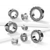 Tunel do ucha s ornamenty (12 mm)