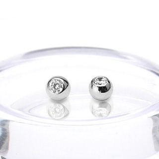 Levně Náhradní kulička, bílé zlato 1,2 x 3 mm, 585/1000 - ZL01162-1203-WG