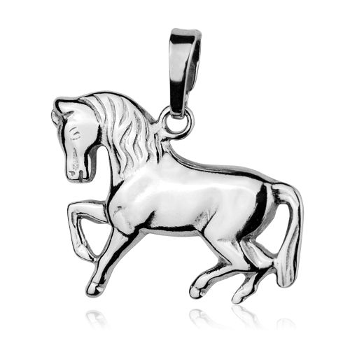 Stříbrný přívěsek kůň - ZB51199