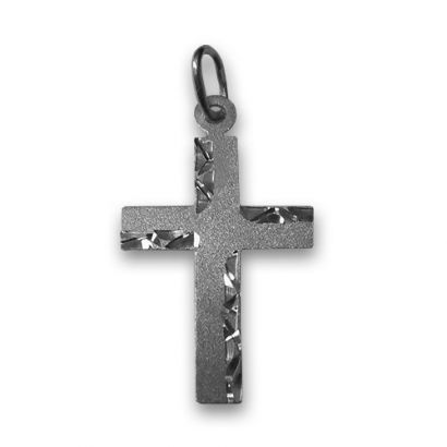 Stříbrný přívěsek křížek