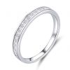 Stříbrný prsten se zirkony (1,54 g, 54) [0]